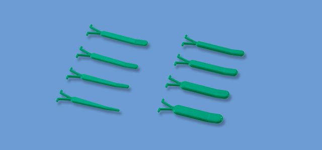シリコン製の耳管ピン